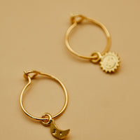 Mini Créole plaqué or à l'unité