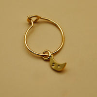 Mini Créole plaqué or à l'unité