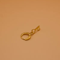 Mini créole Médaillon plaqué or 3 microns à l'unité