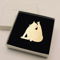 Broche Cat lick