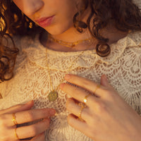 Sautoir médaille BIG LOVE