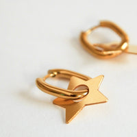 Heavy Créoles Ovales x Big Pampilles en acier inoxydable