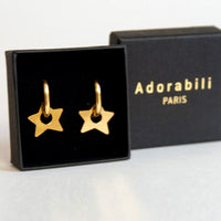 Heavy Créoles Ovales x Big Pampilles en acier inoxydable