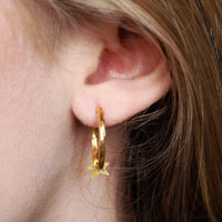 Big Créoles Stars Striées