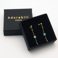 Boucles d'oreilles Stone Stars Turquoise