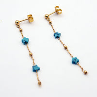 Boucles d'oreilles Stone Stars Turquoise