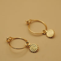 Mini Créole plaqué or à l'unité