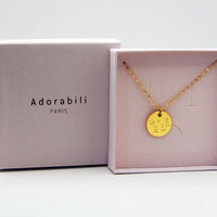 Sautoir médaille BIG LOVE