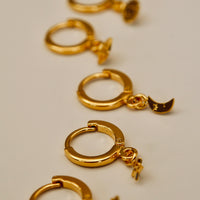 Mini créole plaqué or 3 microns à l'unité