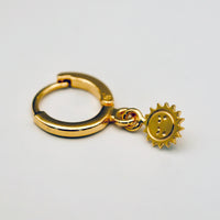 Mini créole plaqué or 3 microns à l'unité