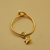 Mini Créole plaqué or à l'unité