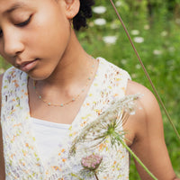 Collier enfant avec Etoiles en pierres naturelles doré à l’or fin
