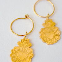 Big Boucles d'oreilles Pampilles