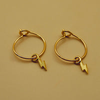 Mini Créole plaqué or à l'unité