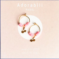 Mini Créoles Perles Heishi