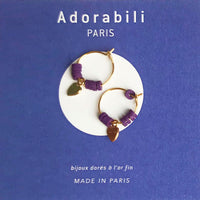 Mini Créoles Perles Heishi