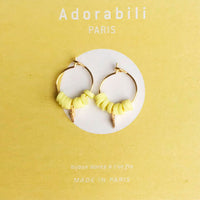 Mini Créoles Perles Heishi