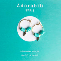 Mini Créoles Perles Heishi