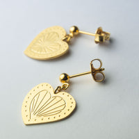 Big Boucles d'oreilles Pampilles
