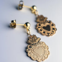 Big Boucles d'oreilles Pampilles