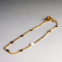 Bracelet chaîne de coeur