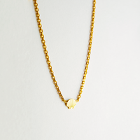 Collier court enfant doré à l’or fin – made in France