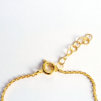 Collier court enfant doré à l’or fin – made in France