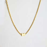 Collier court enfant doré à l’or fin – made in France