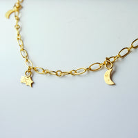 Bracelet Charms enfant doré à l'or fin