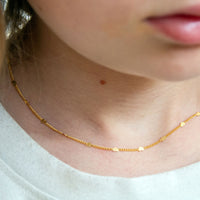 Collier chaîne de cœur