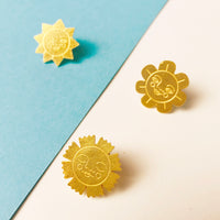 Trio de Pin's Faces x Bessicla