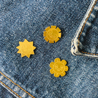 Trio de Pin's Faces x Bessicla