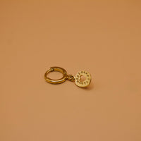 Mini créole Médaillon plaqué or 3 microns à l'unité