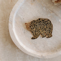 Broche Ours x Collab Atelier Mouti