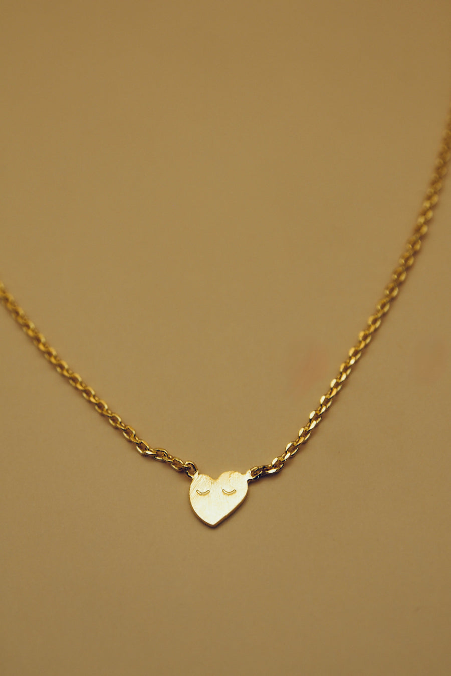 Collier court made in France plaqué or 3 microns