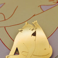 Broche Cat lick