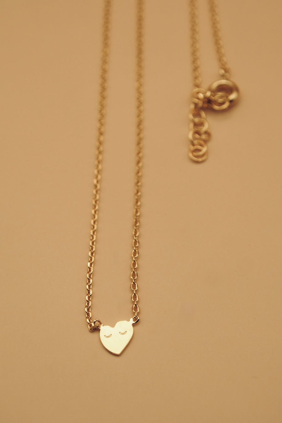 Collier court made in France plaqué or 3 microns