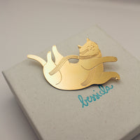 Broche Cat Scarf