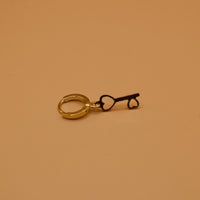 Mini créole Médaillon plaqué or 3 microns à l'unité