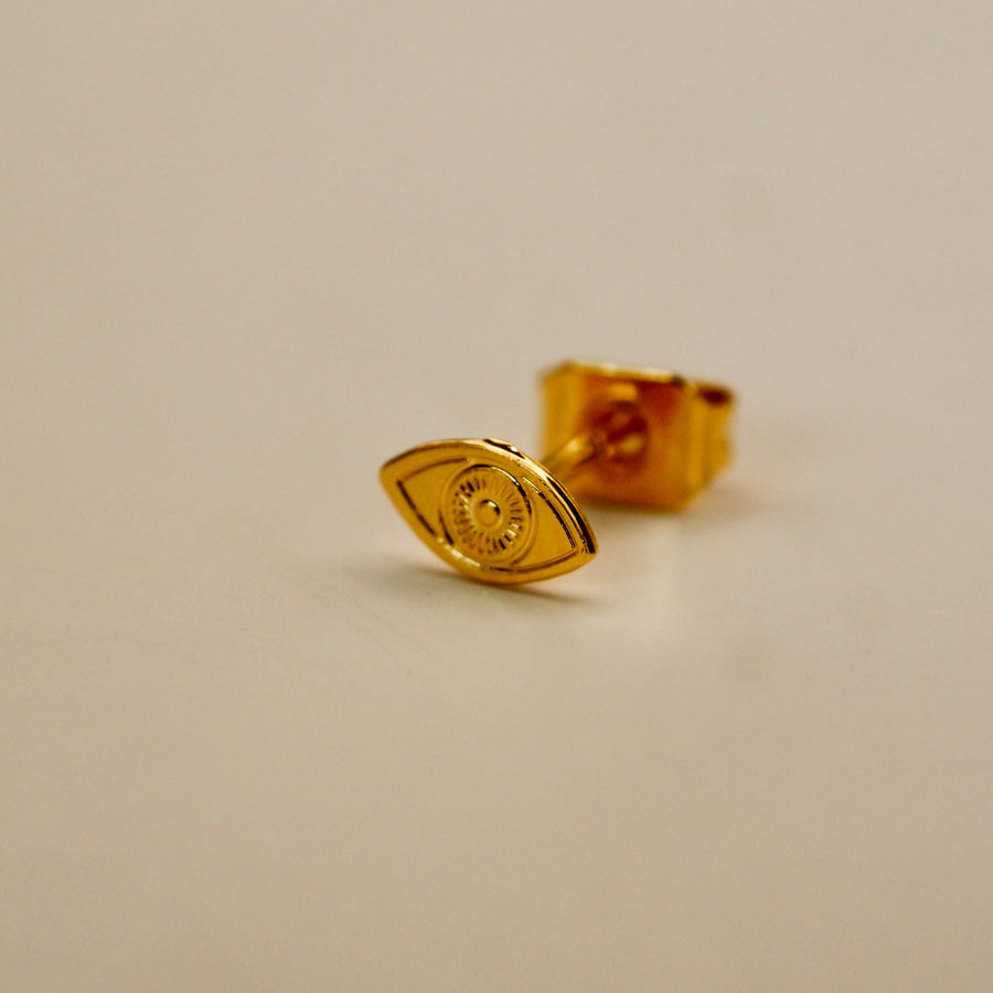 Boucle d'oreille plaqué or 3 microns à l'unité