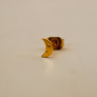 Boucle d'oreille plaqué or 3 microns à l'unité