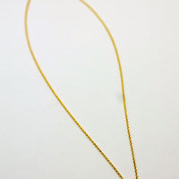 Collier court enfant doré à l’or fin – made in France